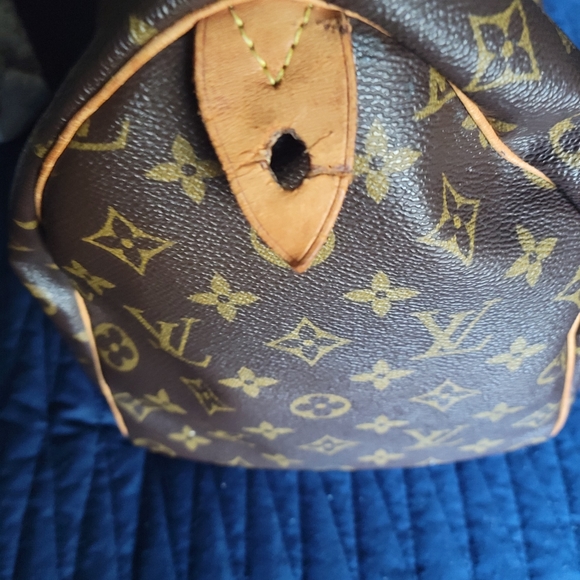 100% Authentic Louis Vuitton Speedy 35 Monogram Hand Bag - Picture 10 of 10